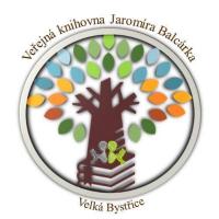 Logo knihovny města Velká Bystřice