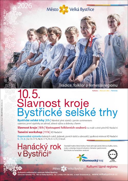 Slavnost kroje plakát