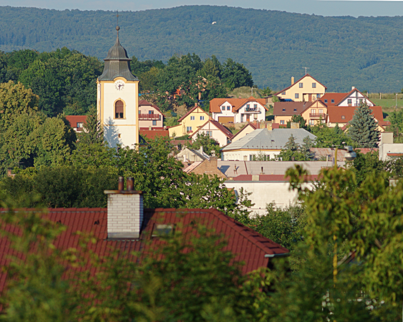 pohled z Bystřice na Bílý kámen