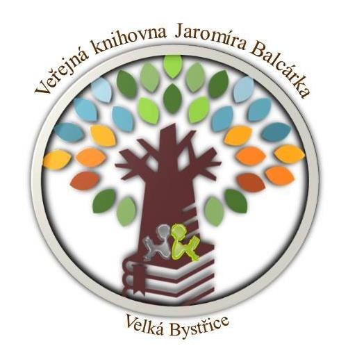 logo knihovny ve Velké Bystřici